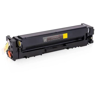 Utángyártott HP CF532AX Toner sárga 2.700 oldal kapacitás 
- chip-es