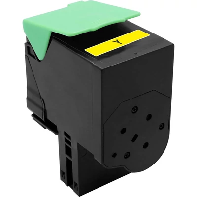 Utángyártott LEXMARK CX622 Toner sárga 7.000 oldal kapacitás SCC