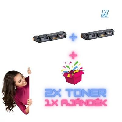 Utángyártott Xerox B205,210,215 Toner Black 3.000 oldal kapacitás WHITE BOX T