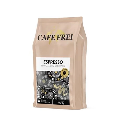 Kávé, pörkölt, szemes, 1000 g, CAFE FREI 