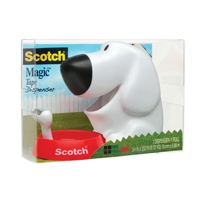 Ragasztószalag-adagoló, asztali, feltöltött, 3M SCOTCH 