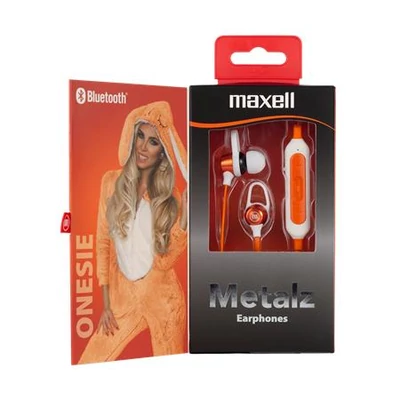 Fülhallgató, vezeték nélküli, Bluetooth 5.1, mikrofonnal, MAXELL 