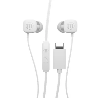 Fülhallgató, mikrofonnal, USB-C, MAXELL 