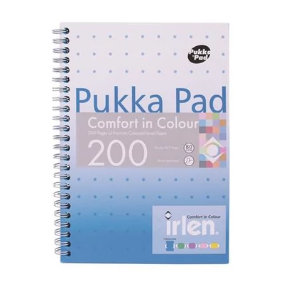 Spirálfüzet, A5, vonalas, 100 lap, PUKKA PAD 