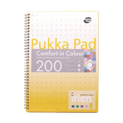 Spirálfüzet, A4, vonalas, 100 lap, PUKKA PAD 