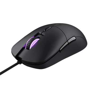 Egér, vezetékes, optikai, gaming, LED, TRUST 