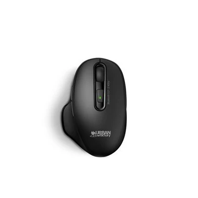 Egér, vezeték nélküli, optikai, tölthető, USB+BT, URBAN FACTORY 