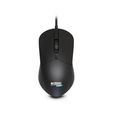 Egér, vezetékes, optikai, közepes méret, USB, URBAN FACTORY 