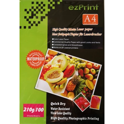 Fotópapír, ezPrint A4, matt, 210g, 100ív/csomag (tintasugaras)
