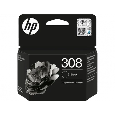 HP 7FP21UE Tintapatron fekete 160 oldal kapacitás No.308
