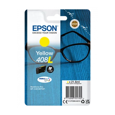 Epson T09K4 Tintapatron sárga 21,6ml No.408L