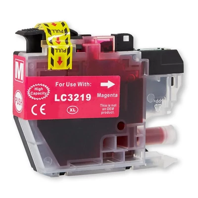 Utángyártott  BROTHER LC3619XL Tintapatron Magenta -