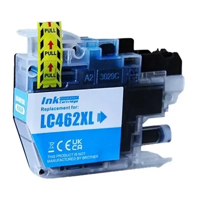 Utángyártott BROTHER LC462XL Tintapatron fekete -