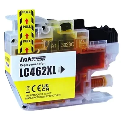 Utángyártott BROTHER LC462XL Tintapatron sárga -