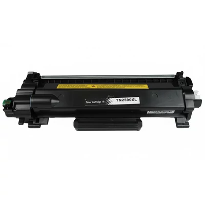♦2db♦ Utángyártott BROTHER TN2590XL fekete Toner  + ► 1DB meglepetés ajándék ◄  ( 2X3.000 oldal kapacitás )