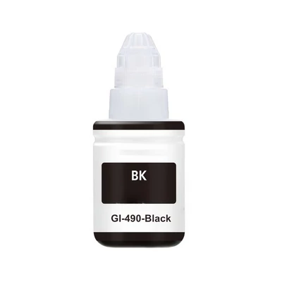 Utángyártott CANON GI490 Tinta Dye fekete 135ml