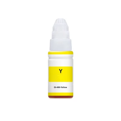 Utángyártott CANON GI490 Tinta Dye sárga 70ml