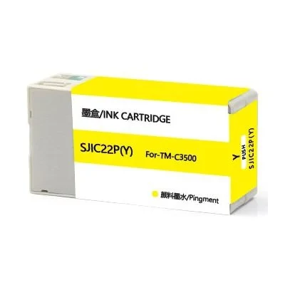 Utángyártott EPSON C3500 Tintapatron sárga -