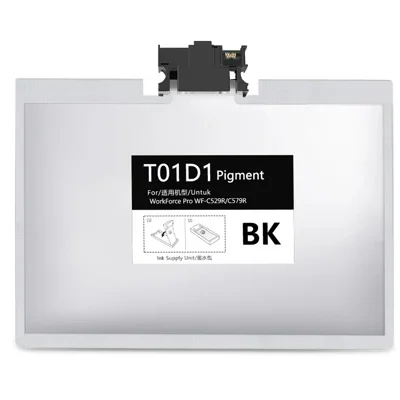 Utángyártott EPSON T01D1 Patron Bk Pigment 50.000 oldal kapacitás IK