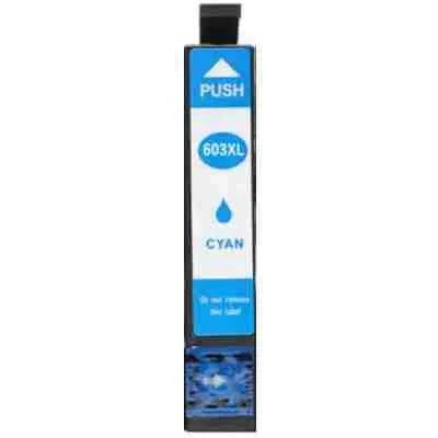 Utángyártott Epson T03A2 Patron cián 12ml No.603
