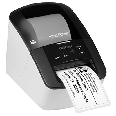 Brother QL-700 kompakt etikett- és címkenyomtató