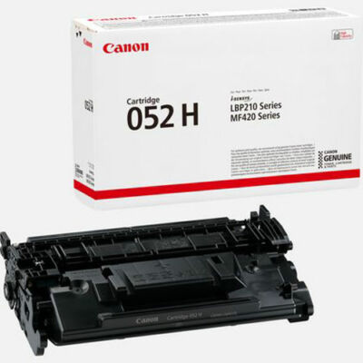 Canon CRG-052H eredeti fekete toner, ~9200 oldal (2200C002)