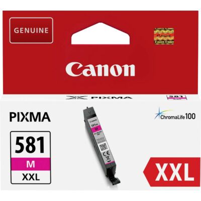 Canon CLI-581 XXL eredeti magenta tintapatron, ~825 oldal 