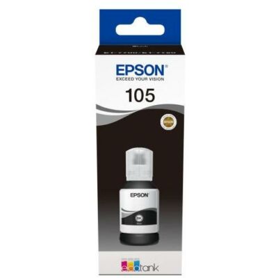 Epson® Nr.105 eredeti fekete tinta (140ml) (T00Q1) (≈8000oldal)