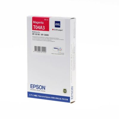 Epson T04A3 XL magenta eredeti patron (~8000 oldal) - C13T04A340