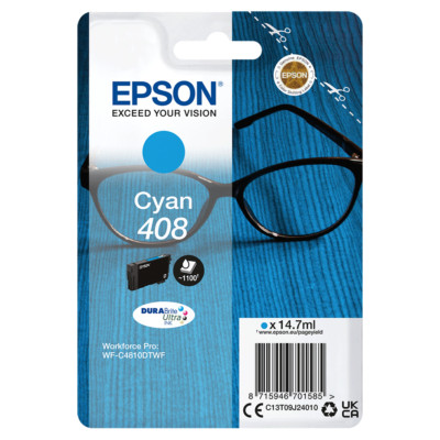 EPSON T09J2 eredeti tintapatron Cyan 1,1K Epson 408