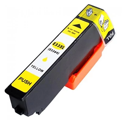 Utángyártott EPSON T3364 Tintapatron sárga -