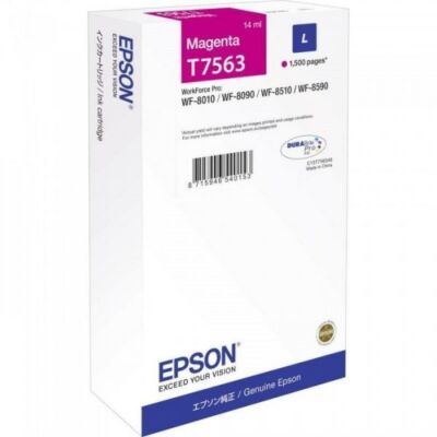 Epson T7563 eredeti magenta tintapatron, ~1500 oldal