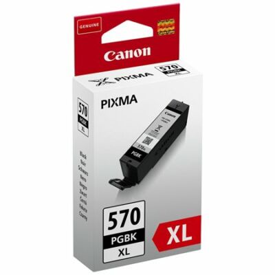 Canon® PGI-570PGBK XL eredeti fekete tintapatron, ~500 oldal (pgi570xl vastag fekete)