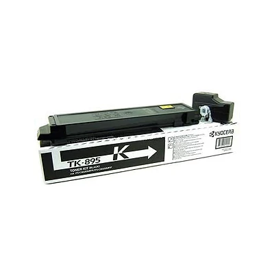 Kyocera TK-895K eredeti fekete toner, ~12000 oldal