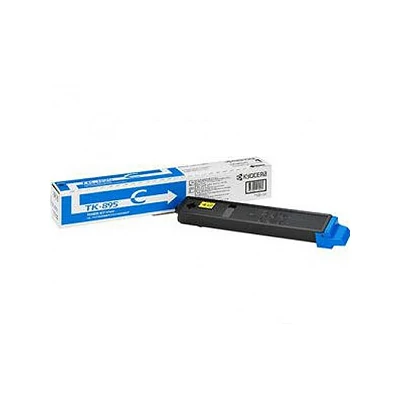 Kyocera TK-895C eredeti cián toner, ~6000 oldal