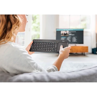 Trust Veza Wireless Touchpad Keyboard HU billentyűzet (21268)