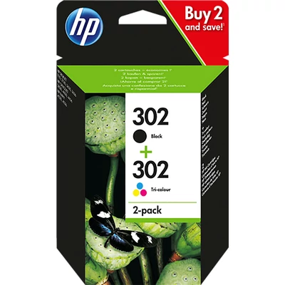 HP X4D37AE Multipack No.302