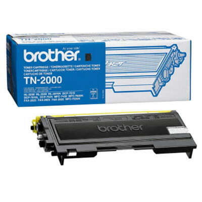 Brother TN2000 (TN-2000) eredeti toner (≈2500 oldal)