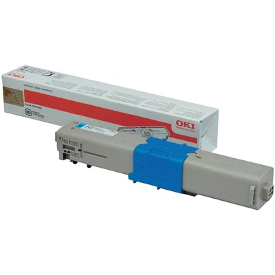 OKI C301/C321 (44973535) eredeti cián toner (~1500 oldal)