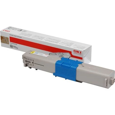 OKI C301/C321 (44973533) eredeti sárga toner (~1500 oldal)