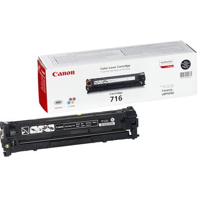 Canon CRG-716 bk (fekete) eredeti toner (crg716) (≈2300 oldal)