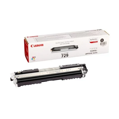 Canon CRG-729 Bk fekete  EREDETI TONER 1,2K (crg729 crg 729) (≈1200 oldal)
