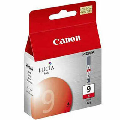 Canon® PGI-9R eredeti piros tintapatron, ~150 oldal (pgi9)