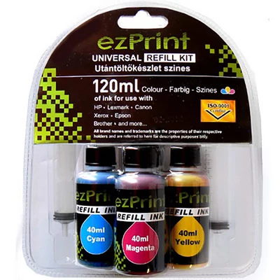 Refill-Kit 3x40ml, színes univerzális