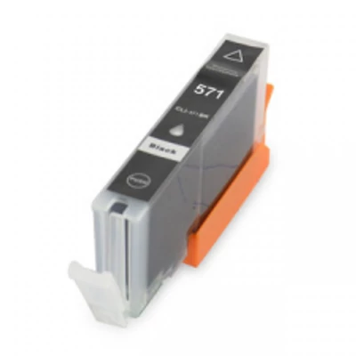 Canon -hoz, ™ CLI-571XL BK (fekete) CHIPES utángyártott tintapatron (~810 oldal, 13ml)