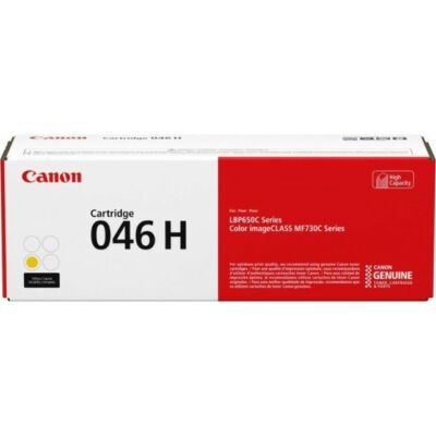Canon CRG-046H eredeti sárga toner, ~5000 oldal (1251C002)