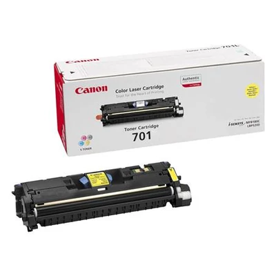 Canon EP-701Y  sárga EREDETI TONER, ~4000 oldal