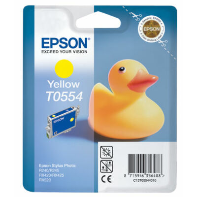 Epson T055440 sárga eredeti tintapatron (≈430oldal)