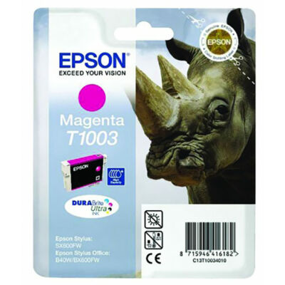 Epson T1003 M (magenta) eredeti tintapatron (≈350oldal)