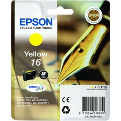 Epson T16244010 Sárga eredeti tintapatron (≈165oldal)